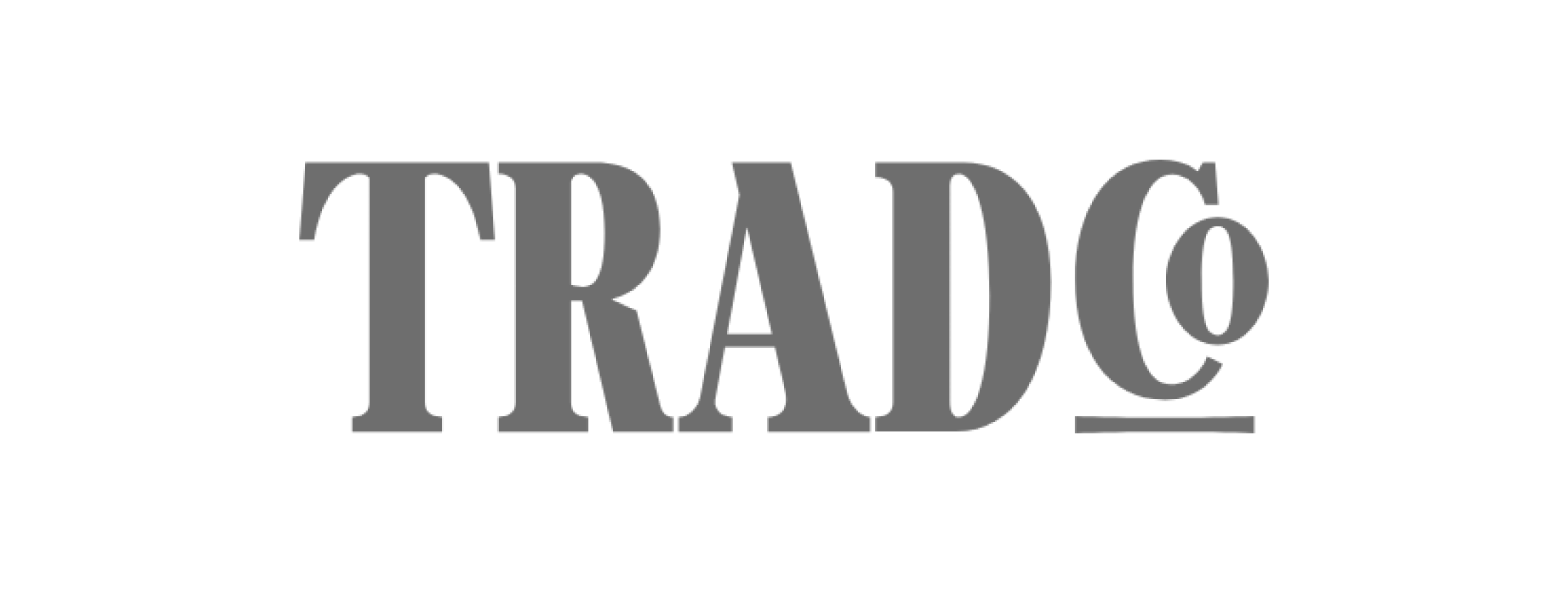 Logo of TradCo.